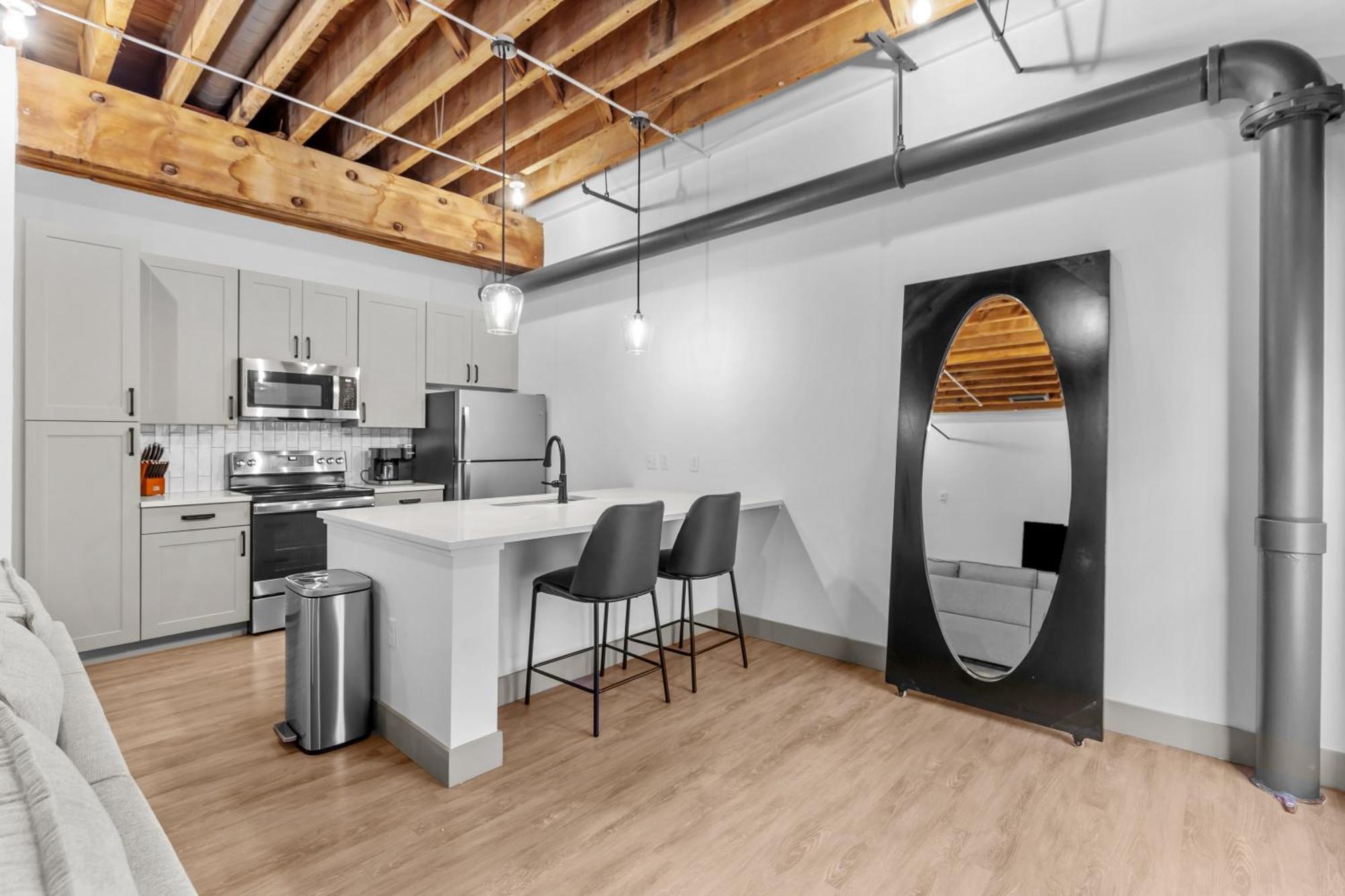 Premier Downtown Loft, Steps To Arch & Convention Center Apartment *